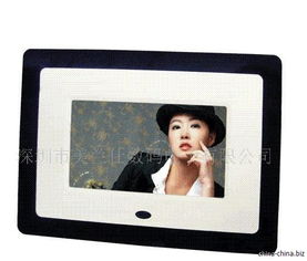 商務(wù)新寵 7寸數(shù)碼相框機(jī)——集電子相冊、廣告機(jī)與高端禮品于一體