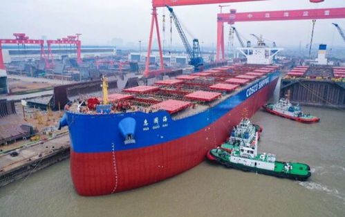 揚(yáng)州中遠(yuǎn)海運(yùn)重工第五艘21萬噸散貨船順利出塢，助力國內(nèi)貨物運(yùn)輸代理網(wǎng)絡(luò)能力升級